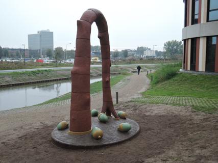 gedenkbeeld Weerslag